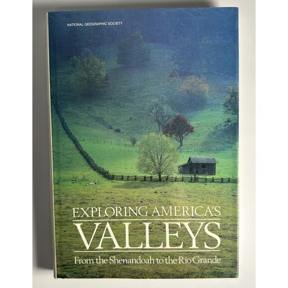 Exploring Americas Valleys National Geographic Society 1984 Shenandoah Rio Grand - Picture 1 of 11